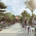 Thiết kế quán cafe sân vườn - Kiến trúc CND, TP Vinh, Nghệ An