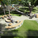 Thiết kế sân vườn trường học - Kiến trúc CND, TP Vinh, Nghệ An